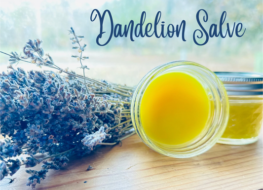 Dandelion Salve-Lavender